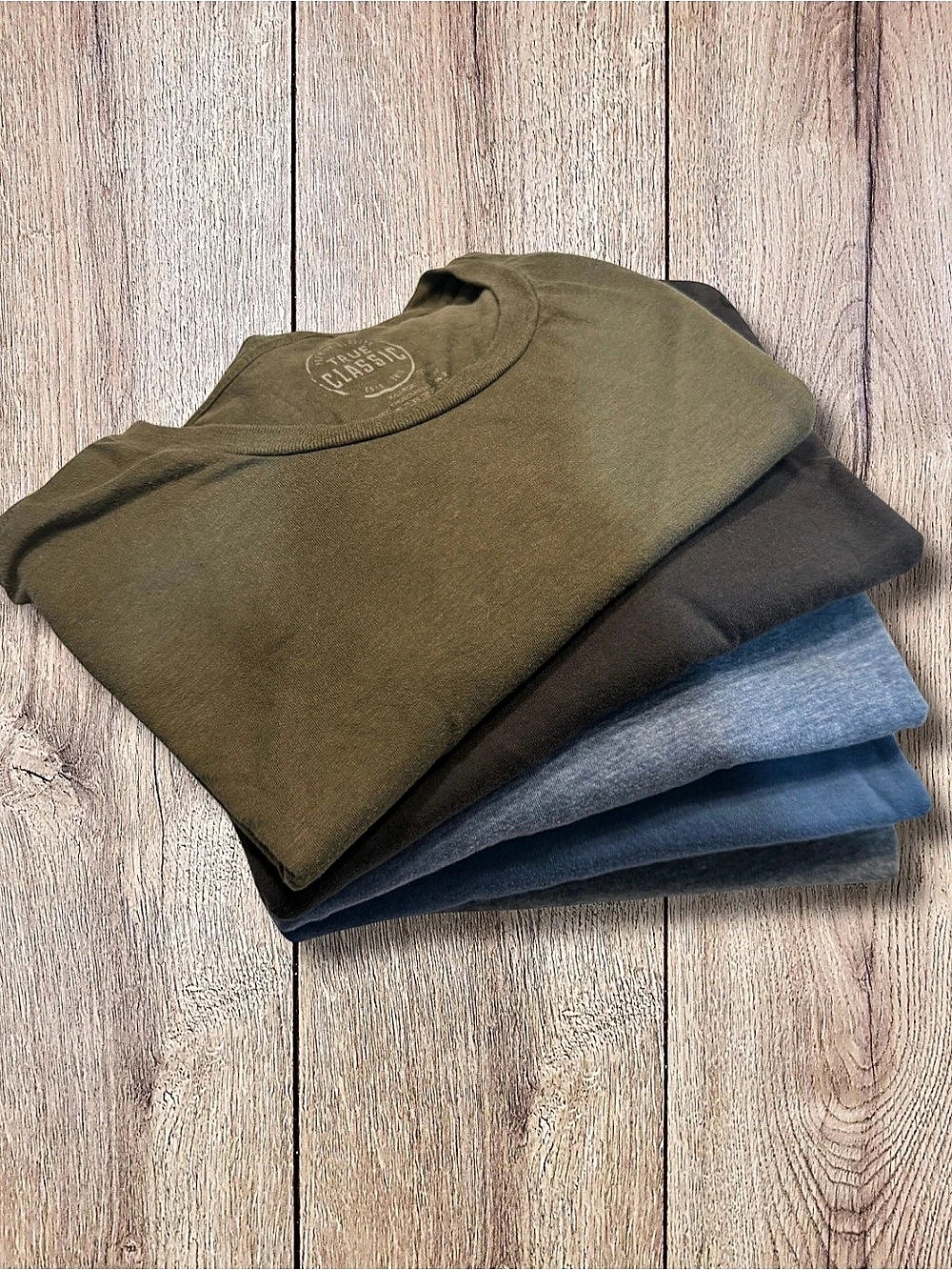 Men's True Classic Short Sleeve T-Shirts Bundle - XL